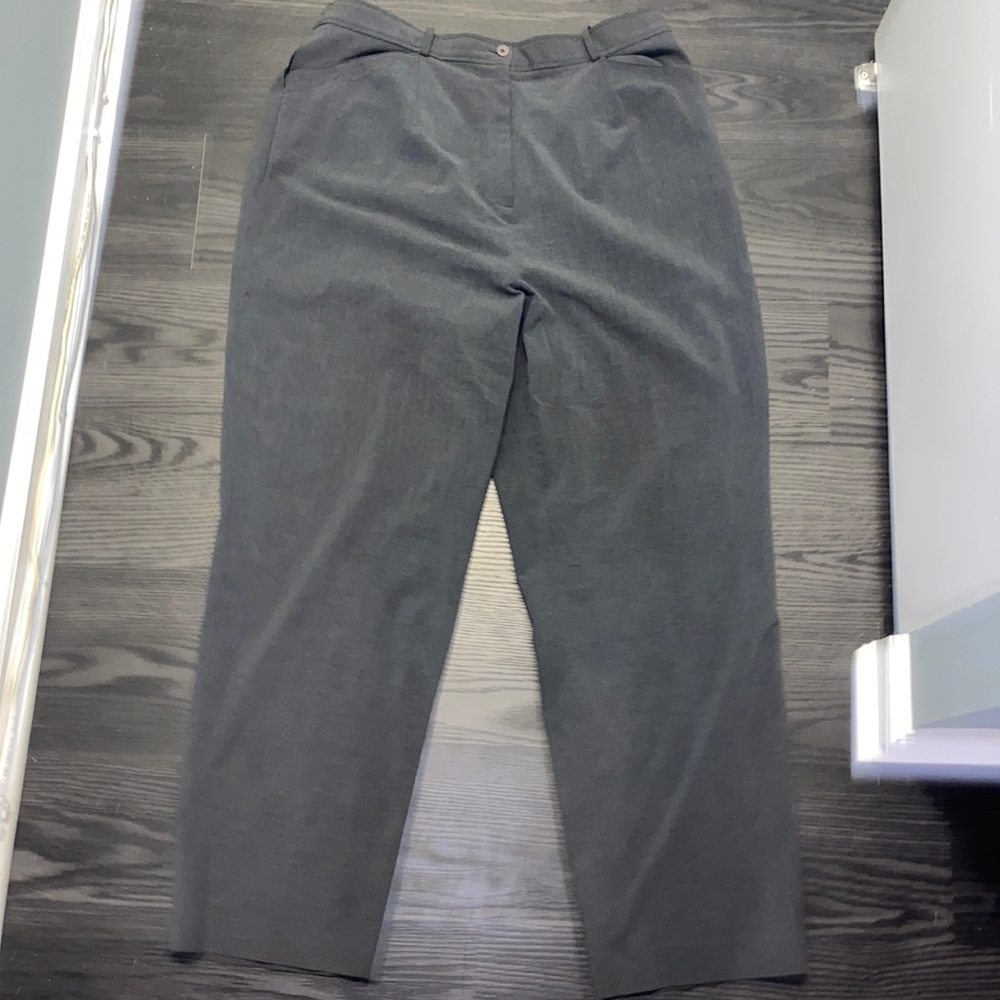 Dark Gray Bussiness Pants Plus Size 18W
